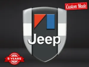 Jeep Logosticker Premium Max Hochwertig Business